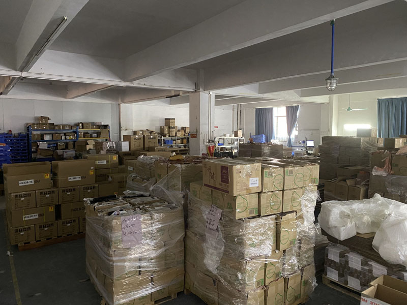 a big inventory of materials in our warehouse