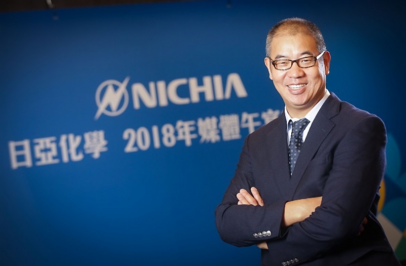 Chun Chia Tai, Chairman and President of Nichia Shanghai and Taiwan Offices