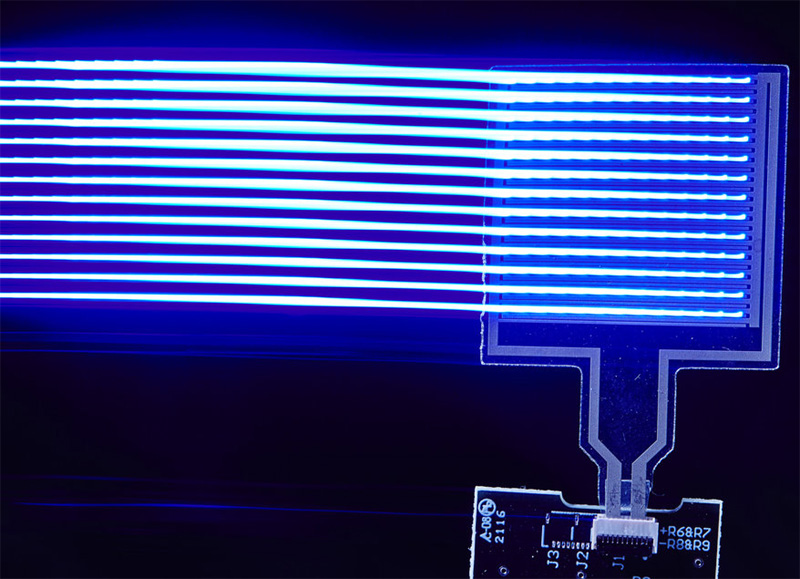 Micro and Mini LEDs technology for automotive led lights