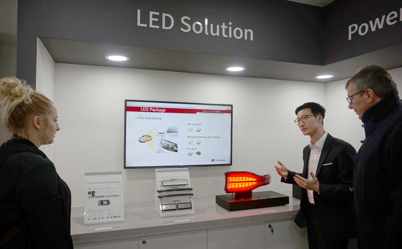 LG and Everlight at Electronica 2018