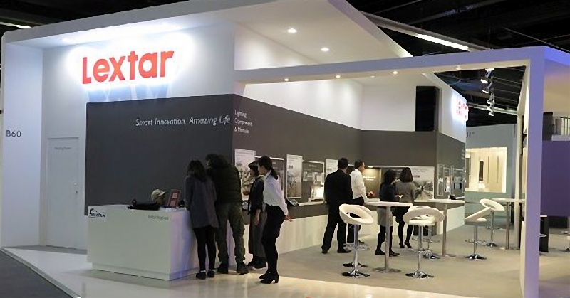 Lextar showcased its newest led lights