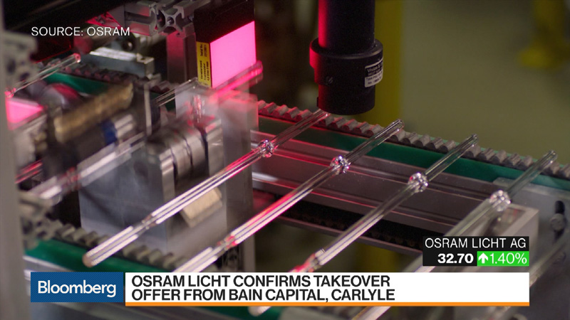 Osram accepts the takeover from Bain capital and Carlyle Group
