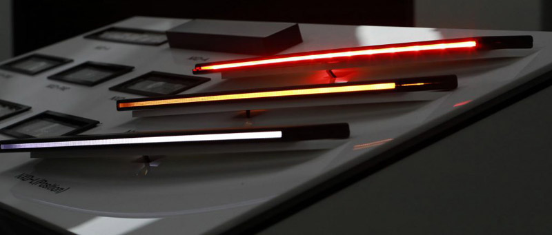 Nexlide ultra slim car led lamp designed by LG  Innotek