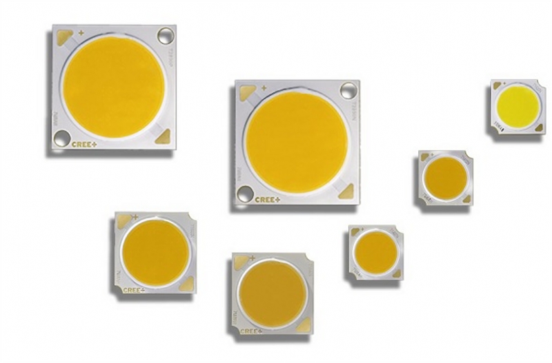 The LED chips photos of cree XLamp High Current LED Array family 