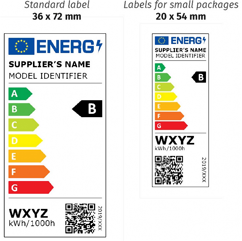 examples of labels for EU market