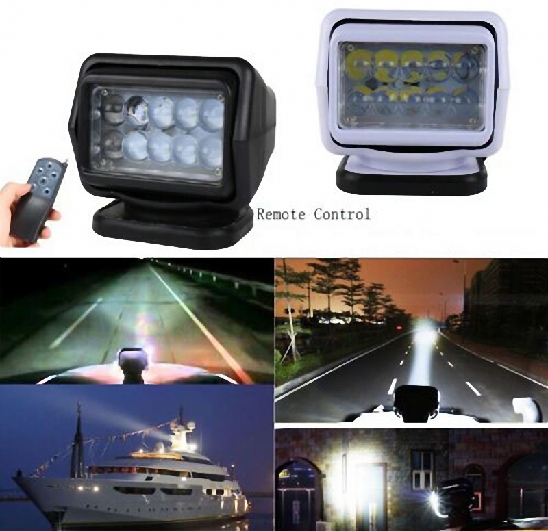 Our hot sell 50w cree led search light with remote controller