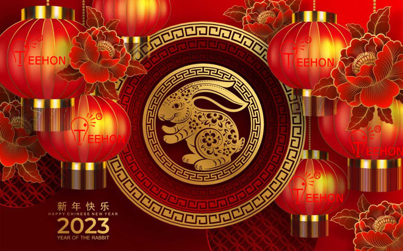 Happy Chinese lunar new year of Rabbit
