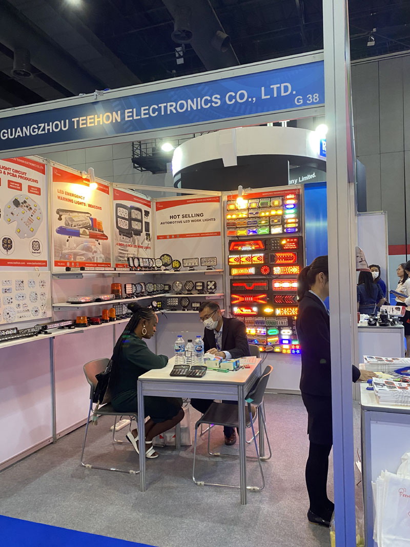 A wide range of automotive led lights were shown at TAPA 2023 show.