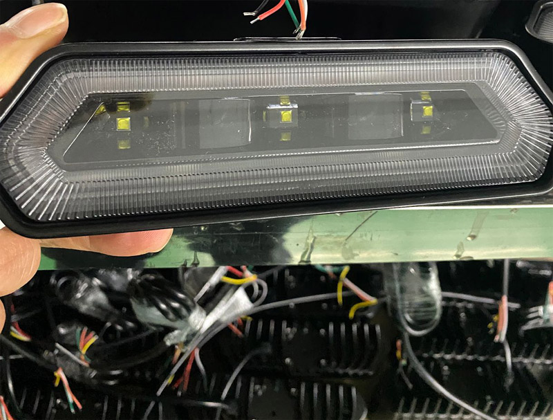 LED chase lights in mass production LED chase lights in mass production