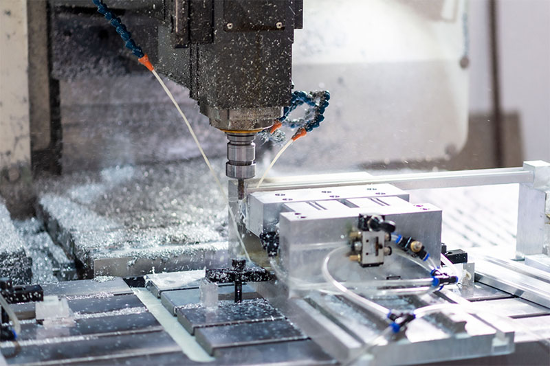 CNC machining service on aluminum housing CNC machining service on aluminum housing